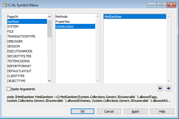 Bloated C/AL code attempting to use HtmlSanitizer NuGet package